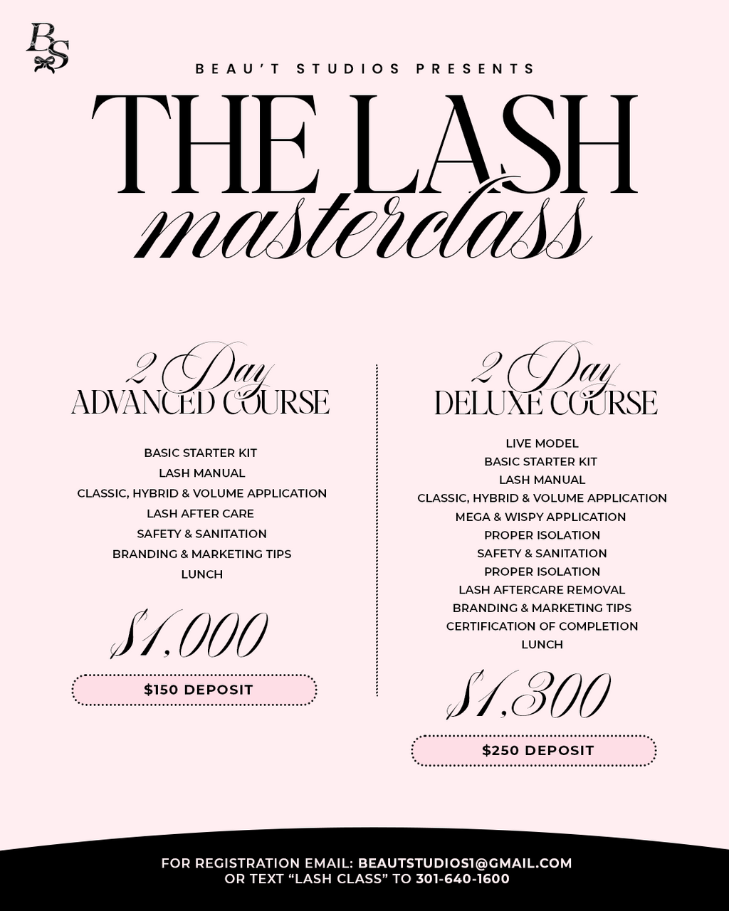 1-on-1 Lash Training