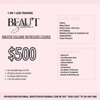 1-on-1 Lash Training